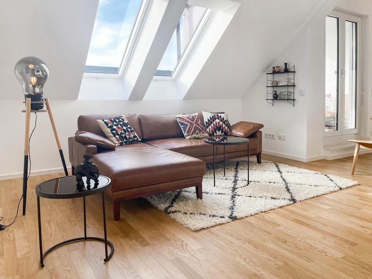 Appartement Modern & Stylisch - Penthouse-Feeling Nahe Flughafen Muenchen à Freising Extérieur photo