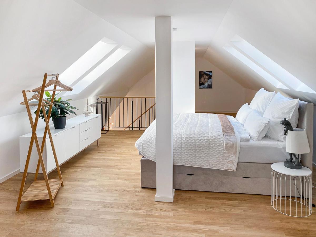 Appartement Modern & Stylisch - Penthouse-Feeling Nahe Flughafen Muenchen à Freising Extérieur photo