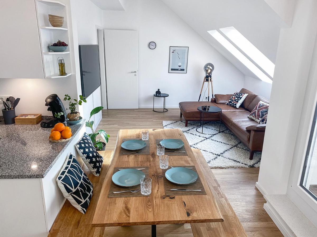 Appartement Modern & Stylisch - Penthouse-Feeling Nahe Flughafen Muenchen à Freising Extérieur photo