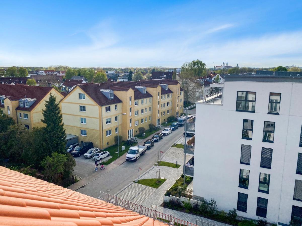 Appartement Modern & Stylisch - Penthouse-Feeling Nahe Flughafen Muenchen à Freising Extérieur photo